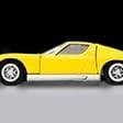 【未開封・TOMYTEC】TLV ランボルギーニ ミウラ SV（黄）