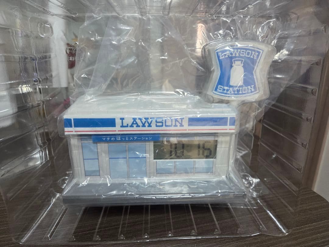 LAWSON 50周年 一番くじ A賞 アラームクロック 時計電池あり【開封品】