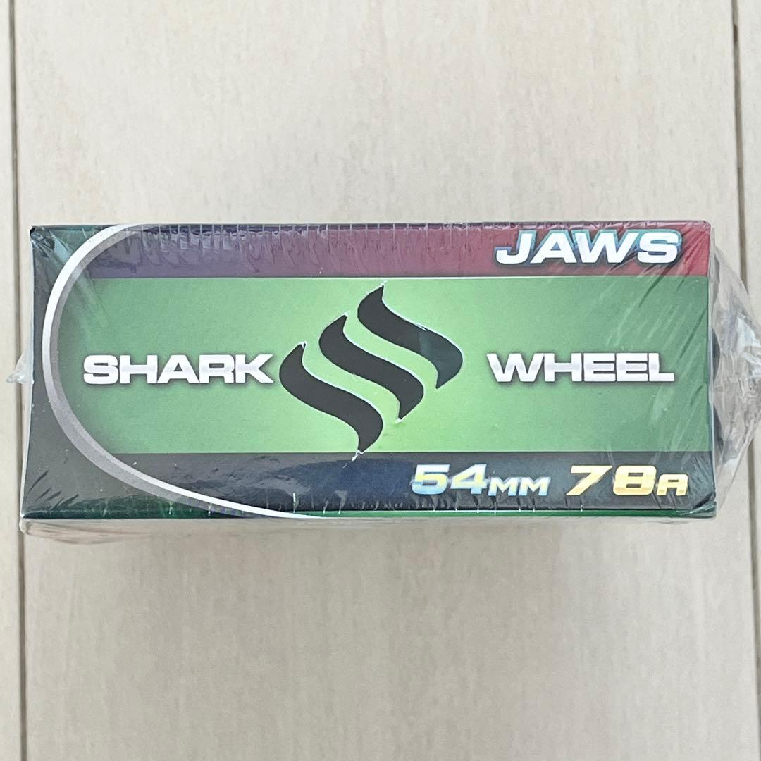 01☆新品☆ シャークウィール 54mm 78a ブラック/ブルー スワール