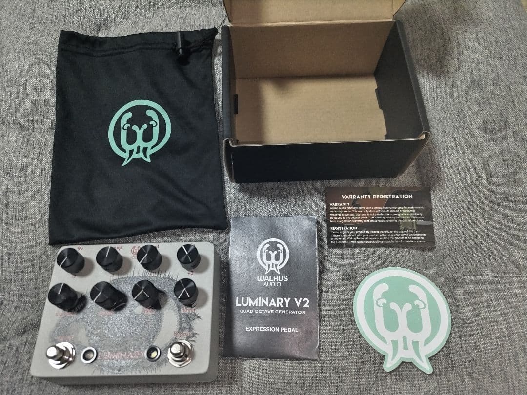 walrus audio luminary V2　ポリフォニックオクターバー