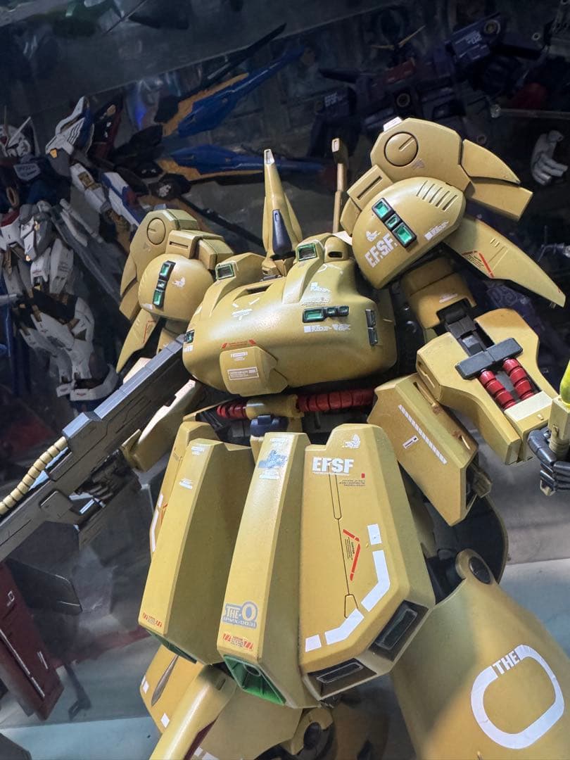 MG ジオ　ジ・Ｏ　塗装完成品　ガンプラ　プラモデル　塗装済み