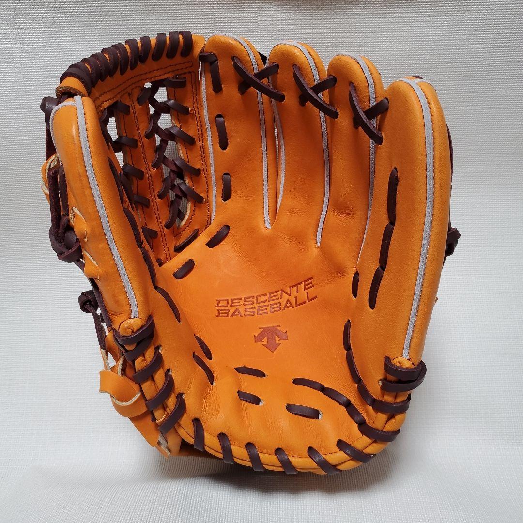 デサント 軟式グローブ 内野手用 [色焼けあり]