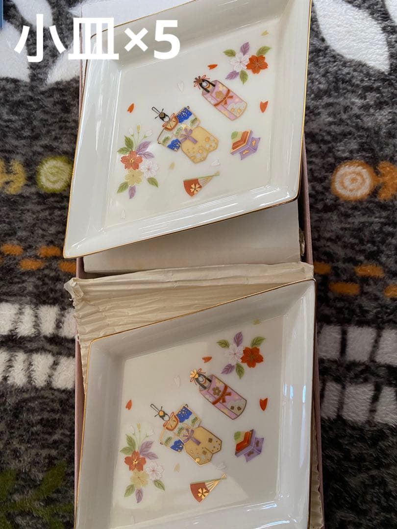 ひな祭りデザイン茶器セット