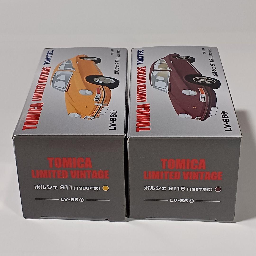 トミカリミテッド ヴィンテージ 1/64 ポルシェ 911と911Sの２台