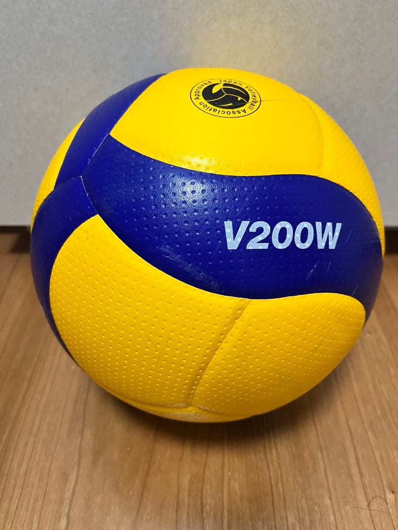 ミカサ　FIVB V200W バレーボール イエロー/ブルー