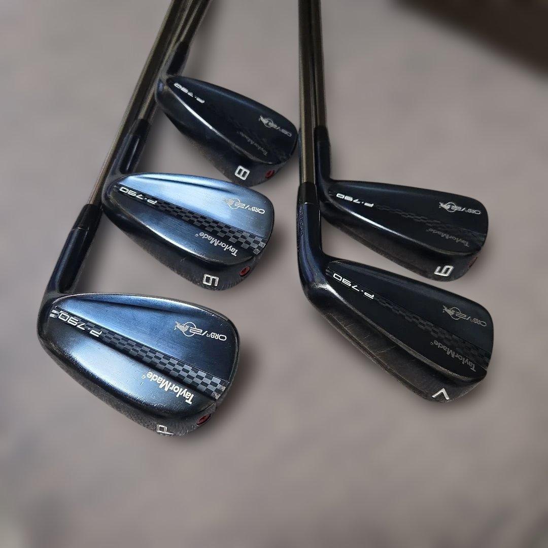 TaylorMade P790 レッドブルコラボ　限定アイアン　5本セット