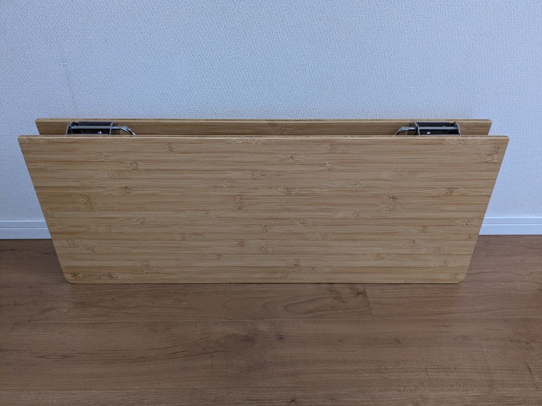 スノーピーク　ワンアクションテーブル竹　LV-010TR　収納袋欠品