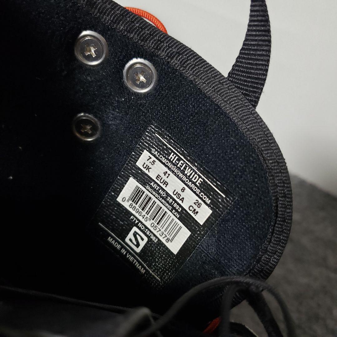 専用 SALOMON 26.0cm スノーボードブーツ 送料無料