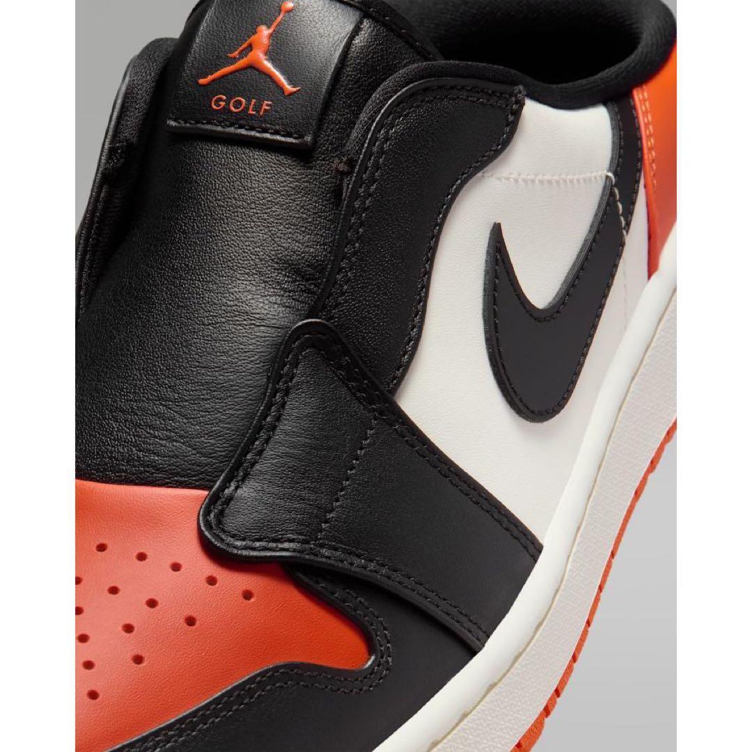 AIR JORDAN MULE エアジョーダン ミュール ゴルフ 橙 26.0