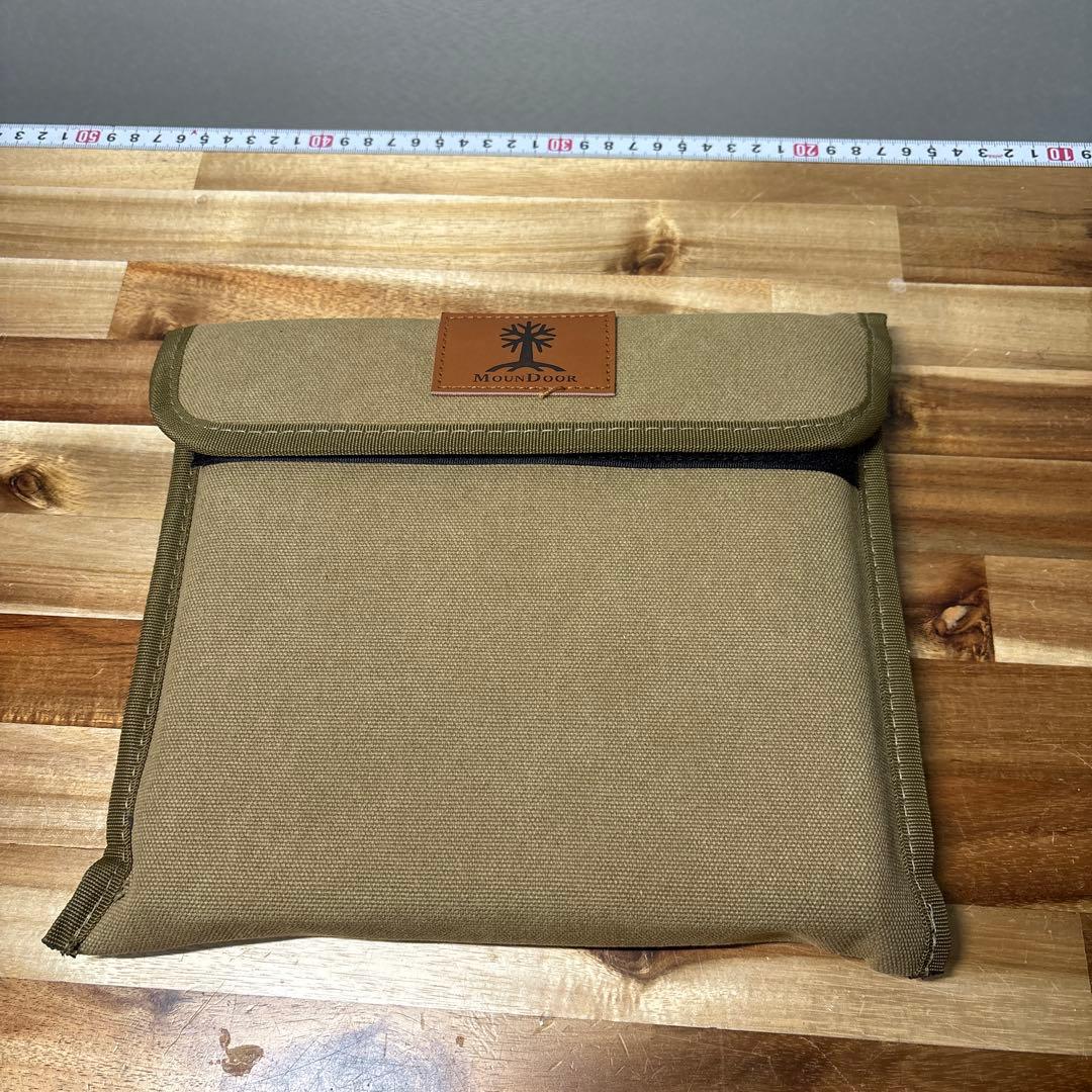 【未使用品】MounDoor 遮熱テーブル　焚火シートのおまけ付き