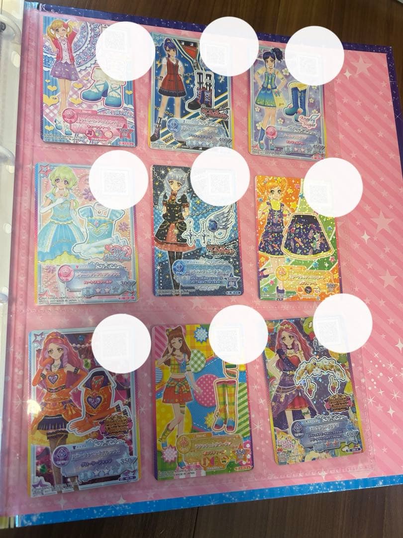 【SALE】アイカツ スターズ！ S4-9ポケットバインダー　63枚カード付
