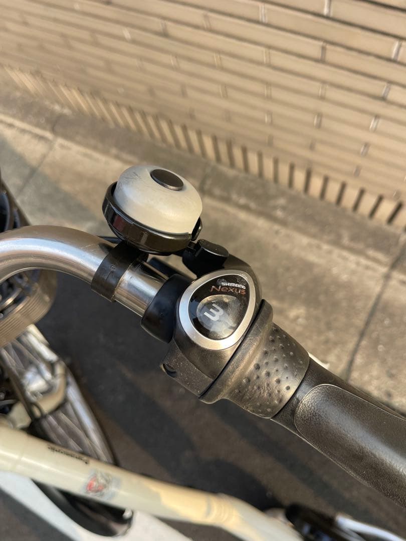 アイボリー パナソニック電動アシスト自転車 シティタイプ26CPTR34