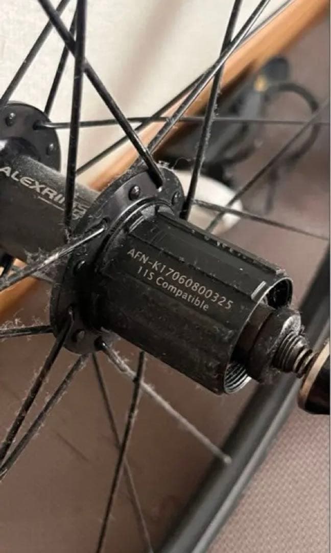 ALEXRIMS ホイールセット 700c×25c