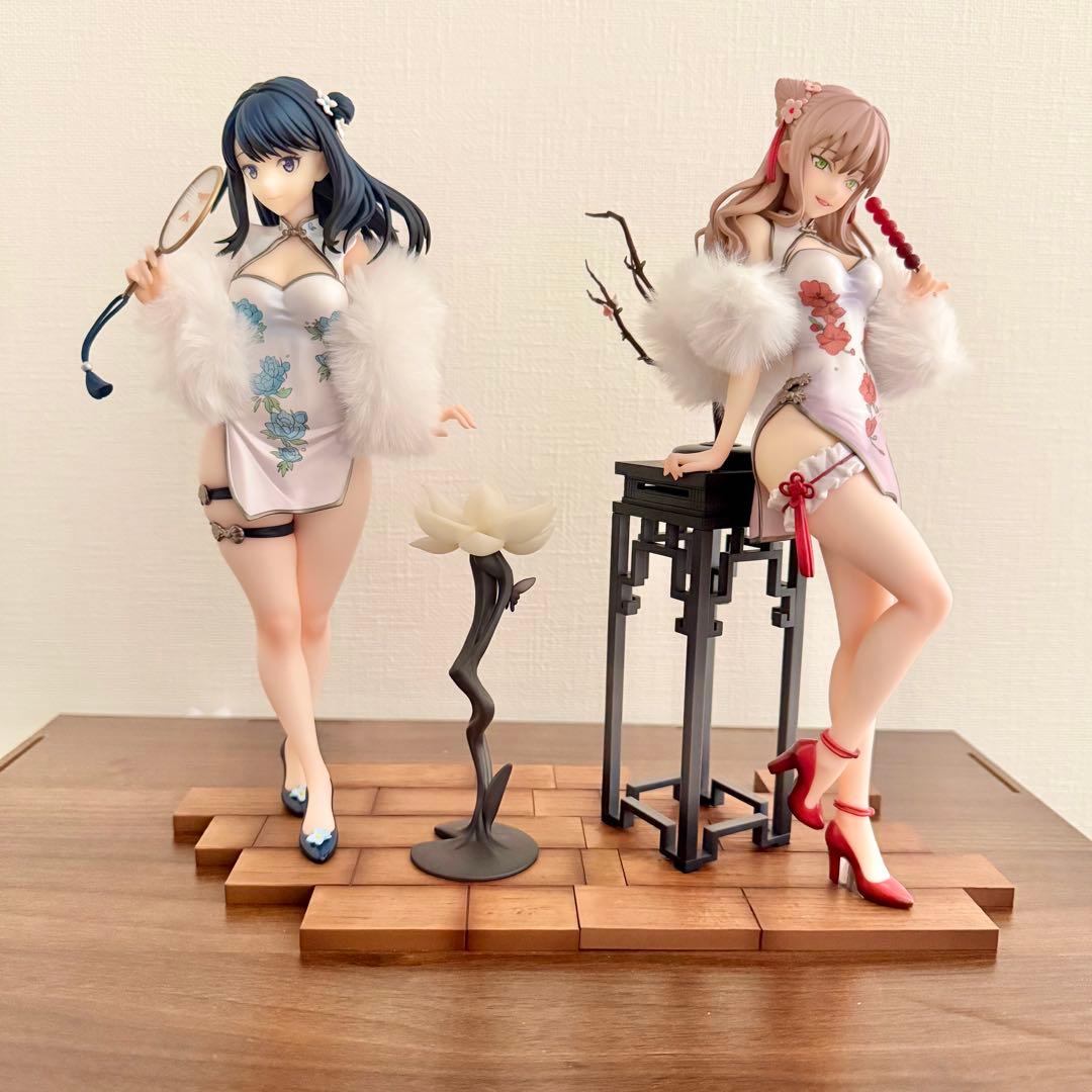 グリッドマンユニバース　APEX フィギュア　宝多六花＆南夢芽　チャイナドレス