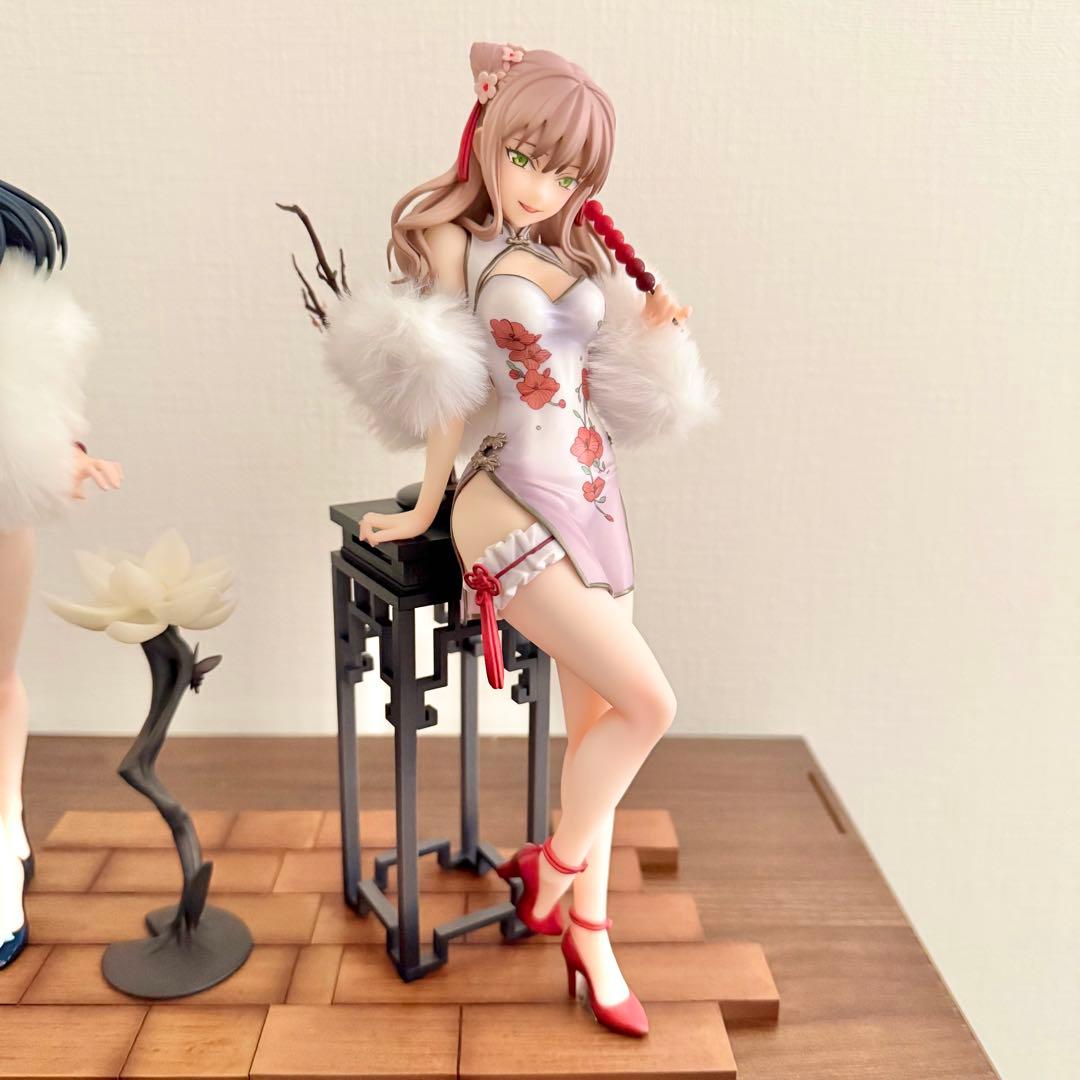 グリッドマンユニバース　APEX フィギュア　宝多六花＆南夢芽　チャイナドレス