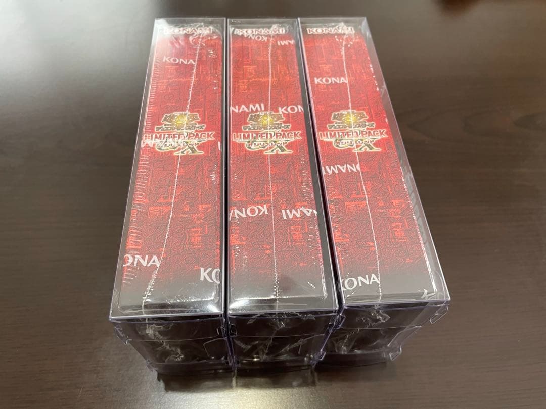 LIMITED PACK 遊戯王OCG デュエルモンスターズ 3ボックス