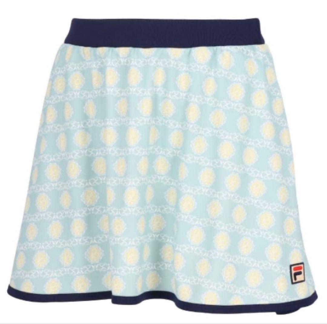 No.185 FILA 春色✩.*˚断然可愛い春スコート☆モスグリーン☆