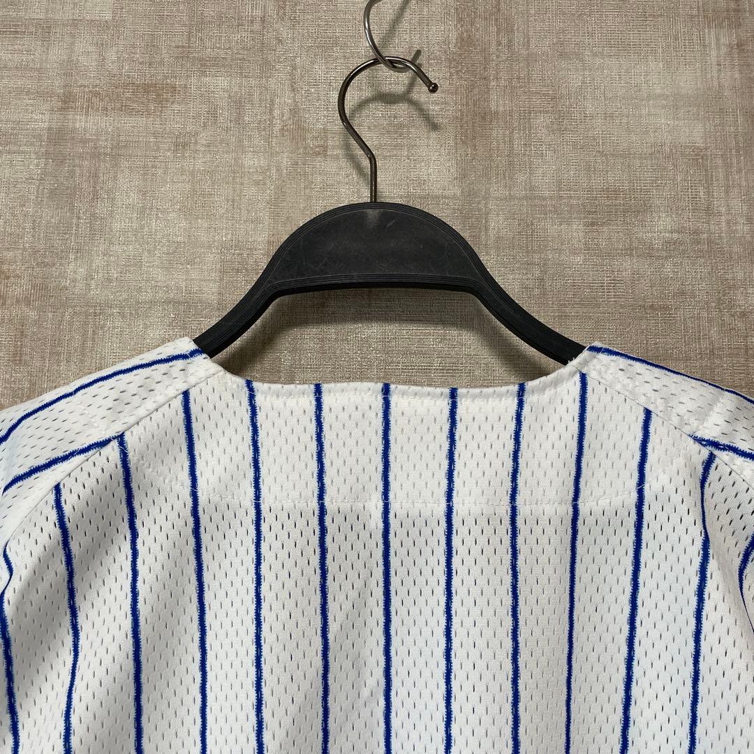 【BAYSTARS】横浜ベイスターズ　レプリカ　刺繍 ユニフォーム　背番号無しL