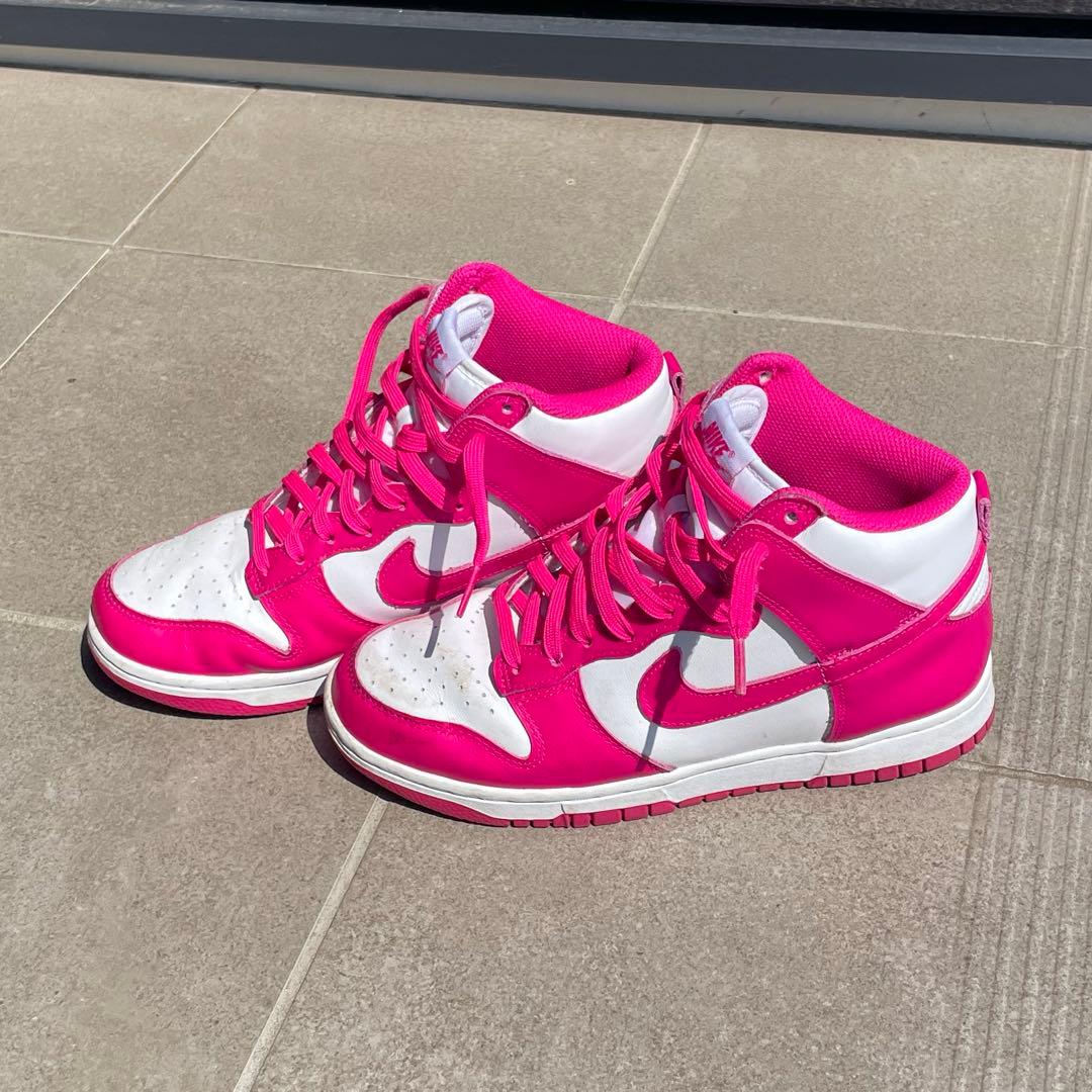 NIKE ピンク ダンクハイ