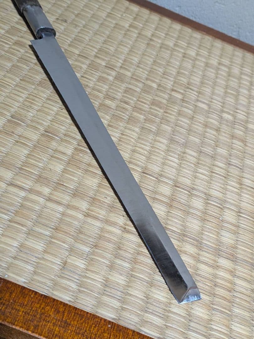 桂月 特製 柳刃包丁 刺身包丁 全長約33cm 刃渡り約23cm