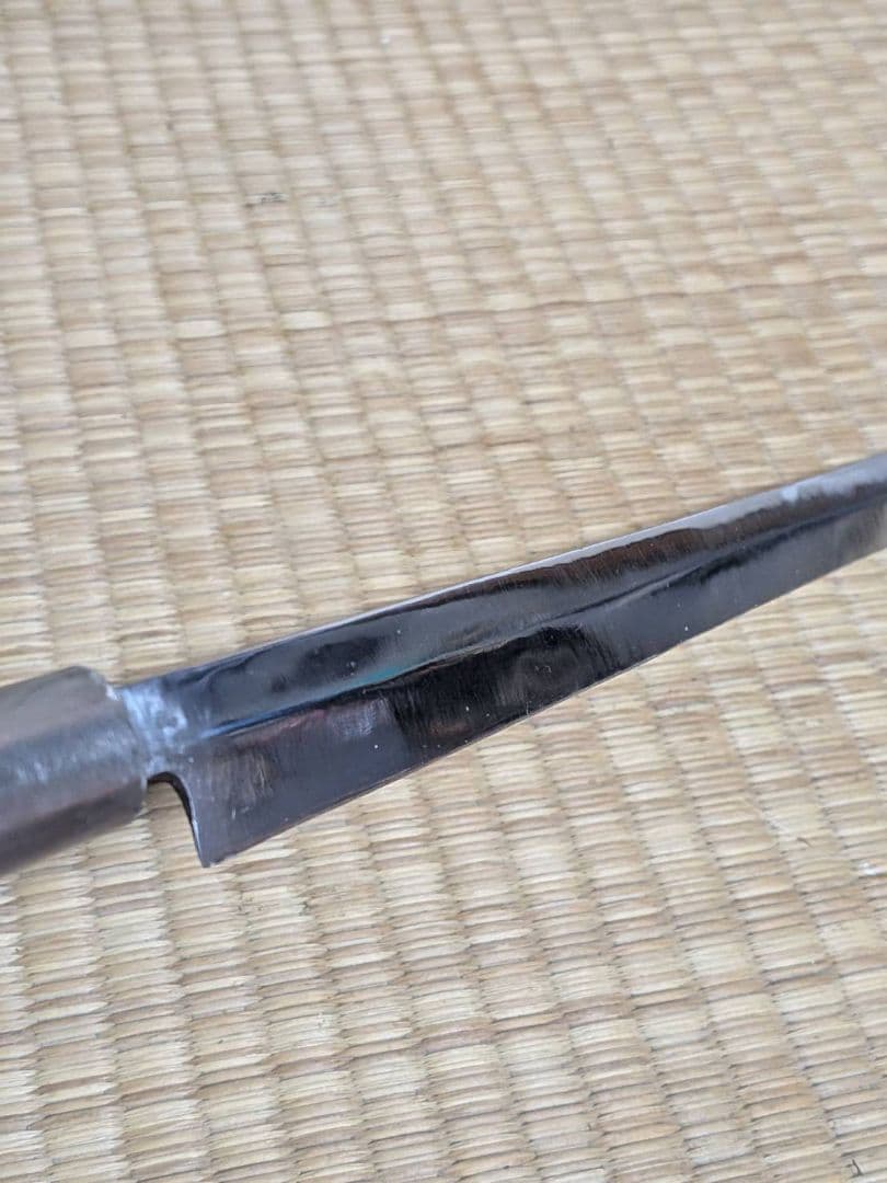 桂月 特製 柳刃包丁 刺身包丁 全長約33cm 刃渡り約23cm