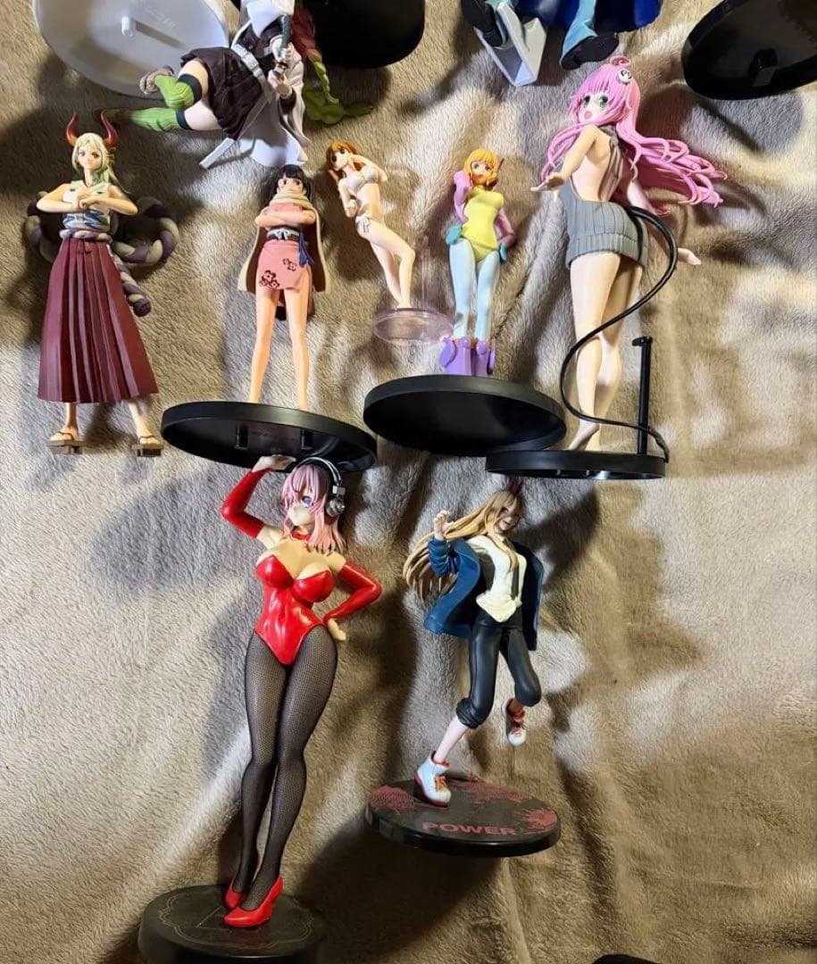 アニメキャラクター フィギュアセット 15体