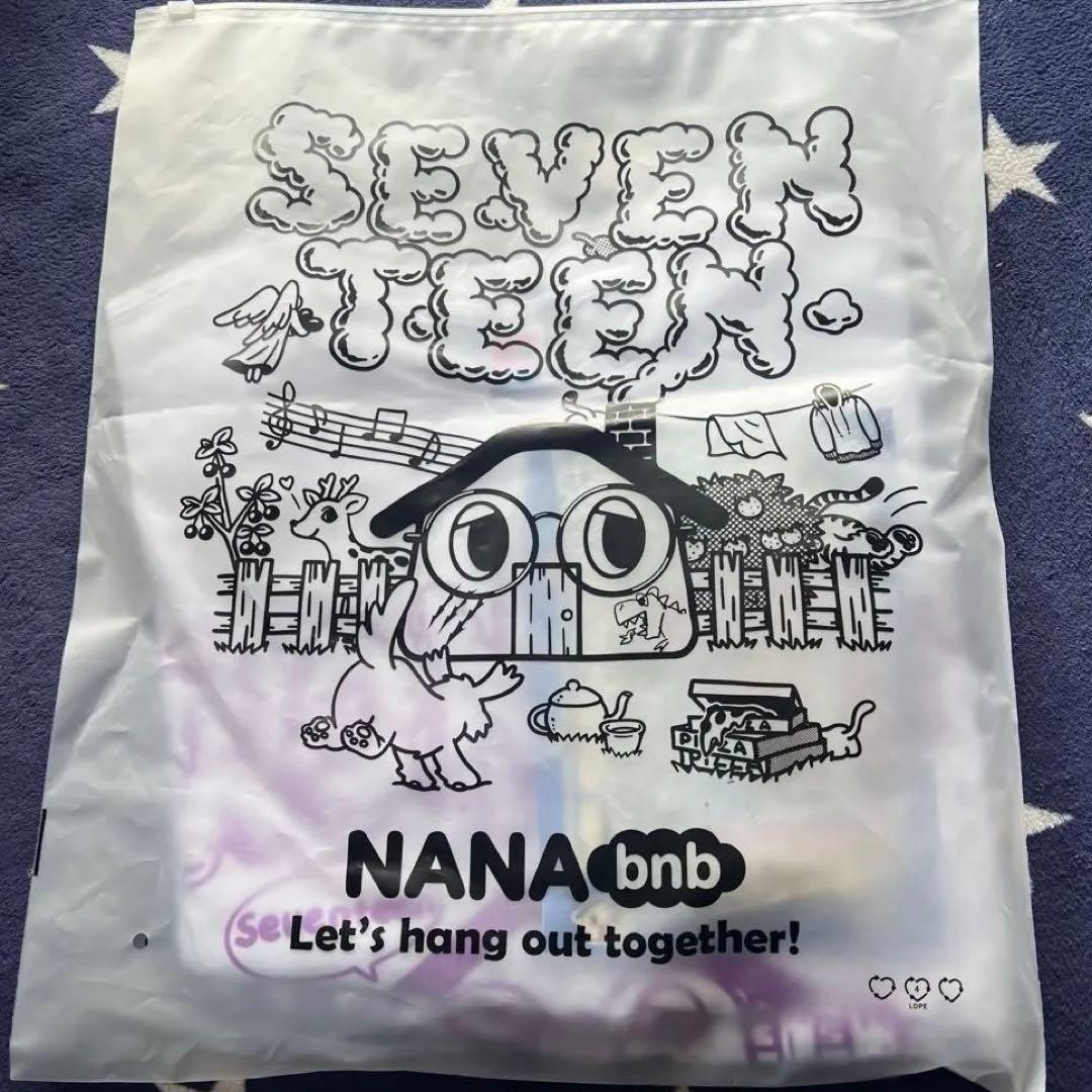 新品未使用　ナナ民民泊　Seventeen Tシャツ　ウォヌ　Lサイズ
