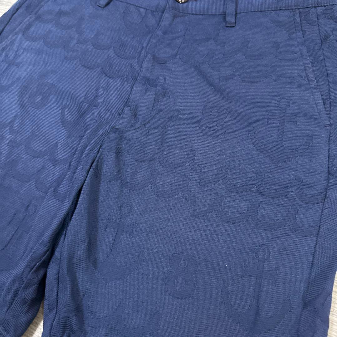 美品　muta MARINE 総柄　メンズ　ショートパンツ　5