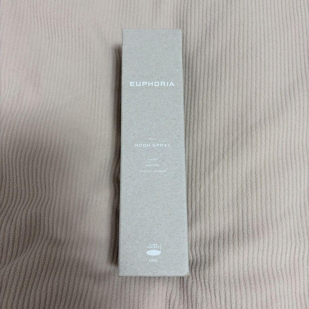 BTS ジョングク EUPHORIA ROOM SPRAY, MIC BADGE
