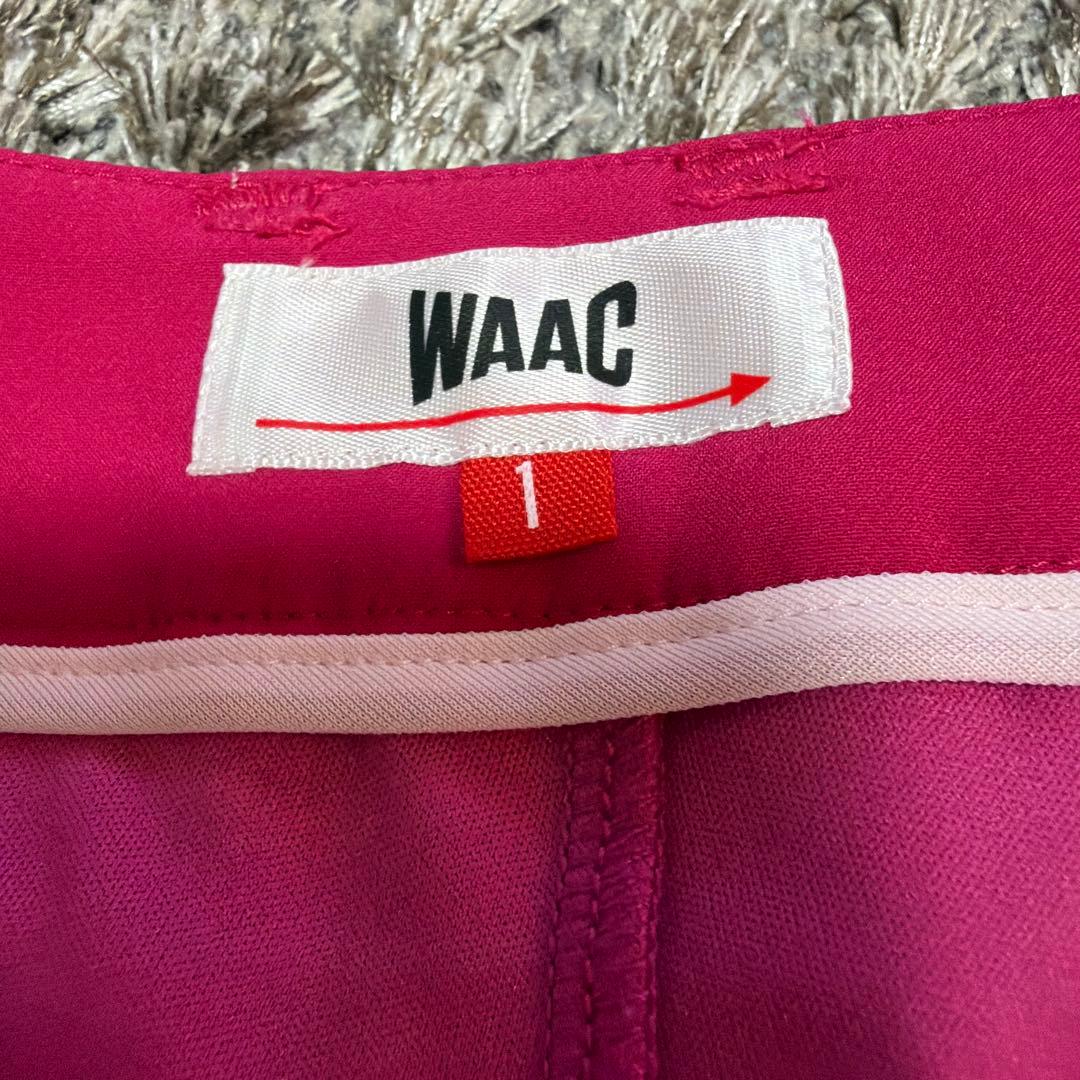 WAAC レディース ゴルフスカート ピンク　サイズ１