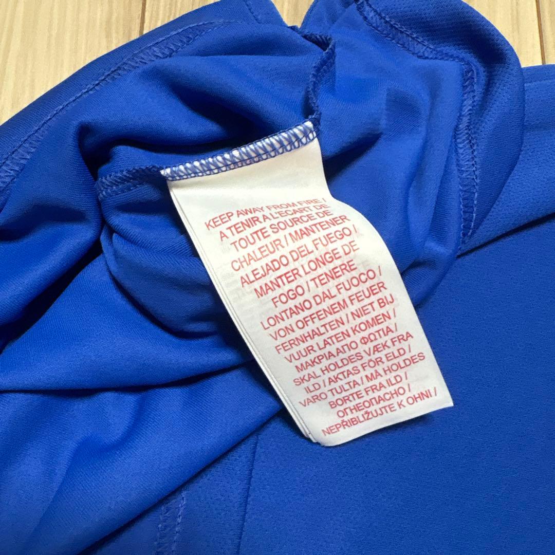 kids Nike DRI-FIT 青 ポロシャツ ナダルアカデミー