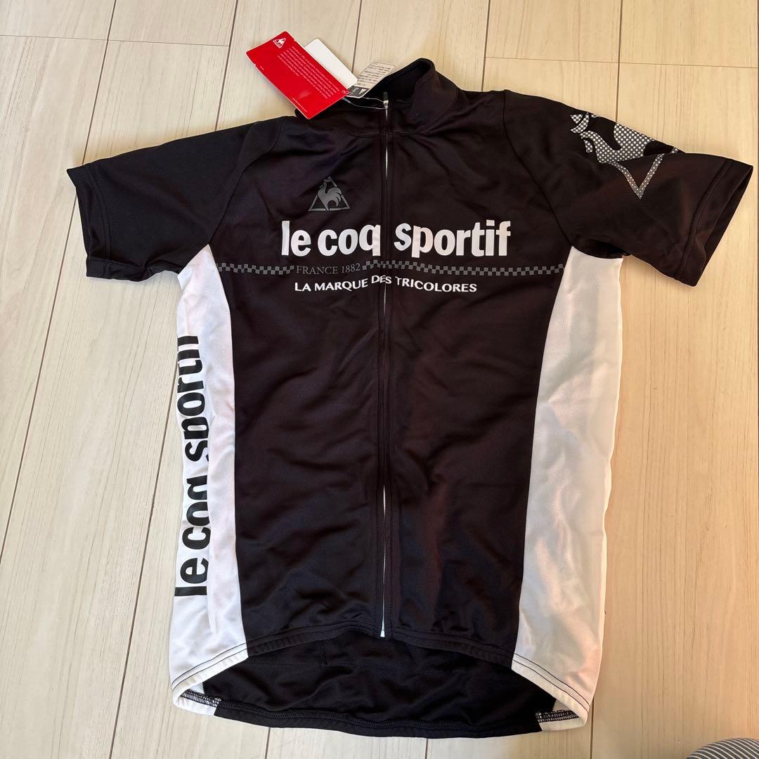 le coq sportif サイクルジャージ L ブラックホワイト ルコック