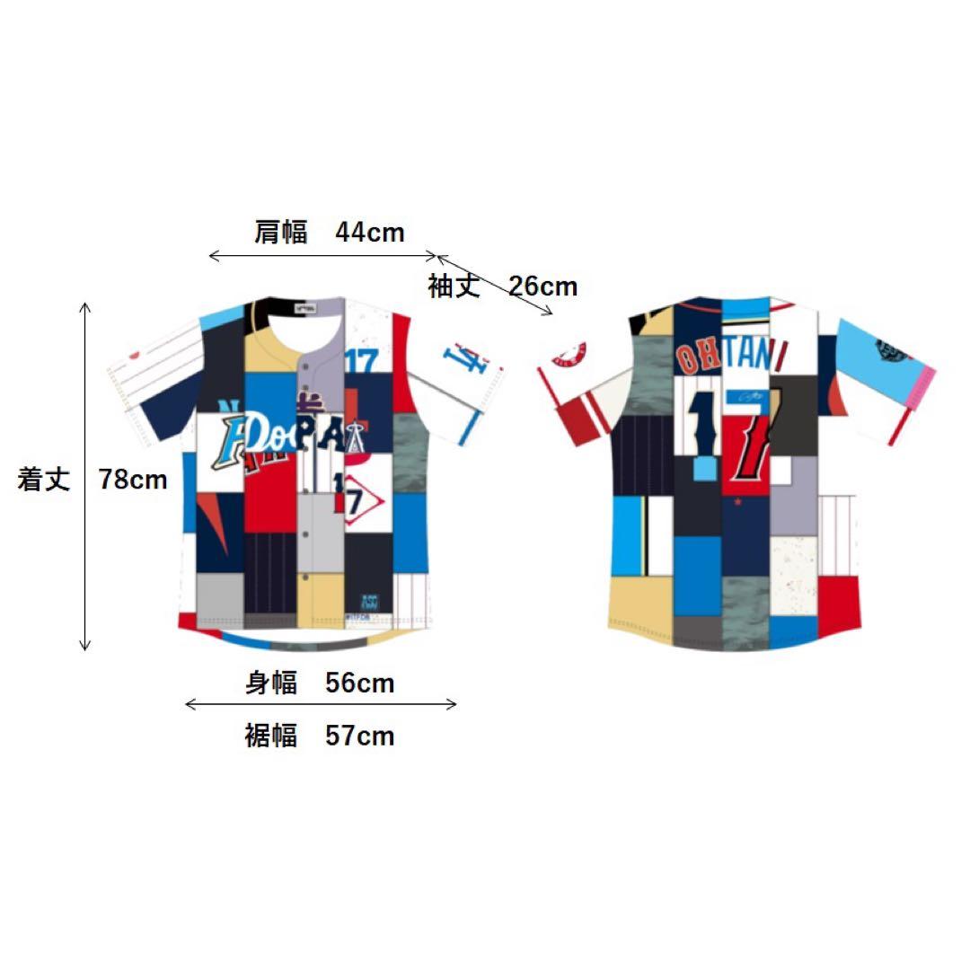 唐*げ様 非売品 大谷翔平 サインプリント歴代ミックスユニフォーム　ドジャース