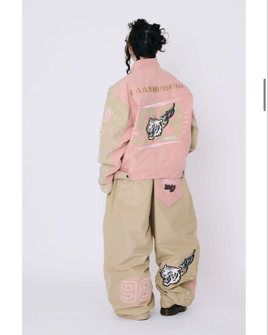 スノーボード Bsrabbit Pink Flame 98 Racing Pants