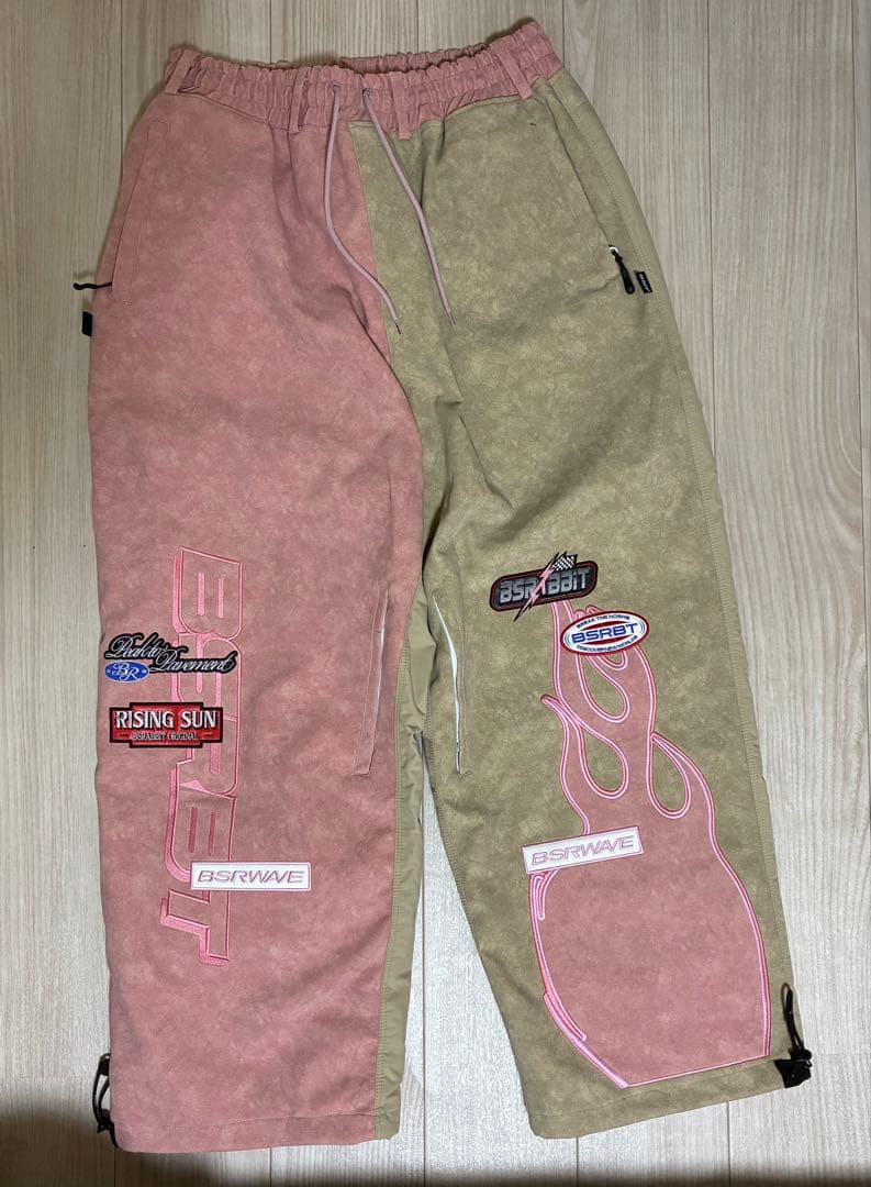 スノーボード Bsrabbit Pink Flame 98 Racing Pants
