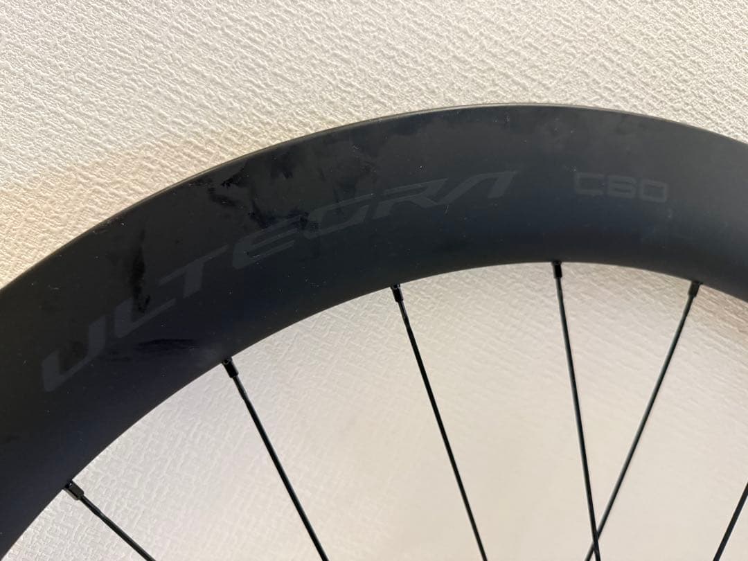 ULTEGRA C60 完組ホイール 700C 8170 TLR フロントのみ