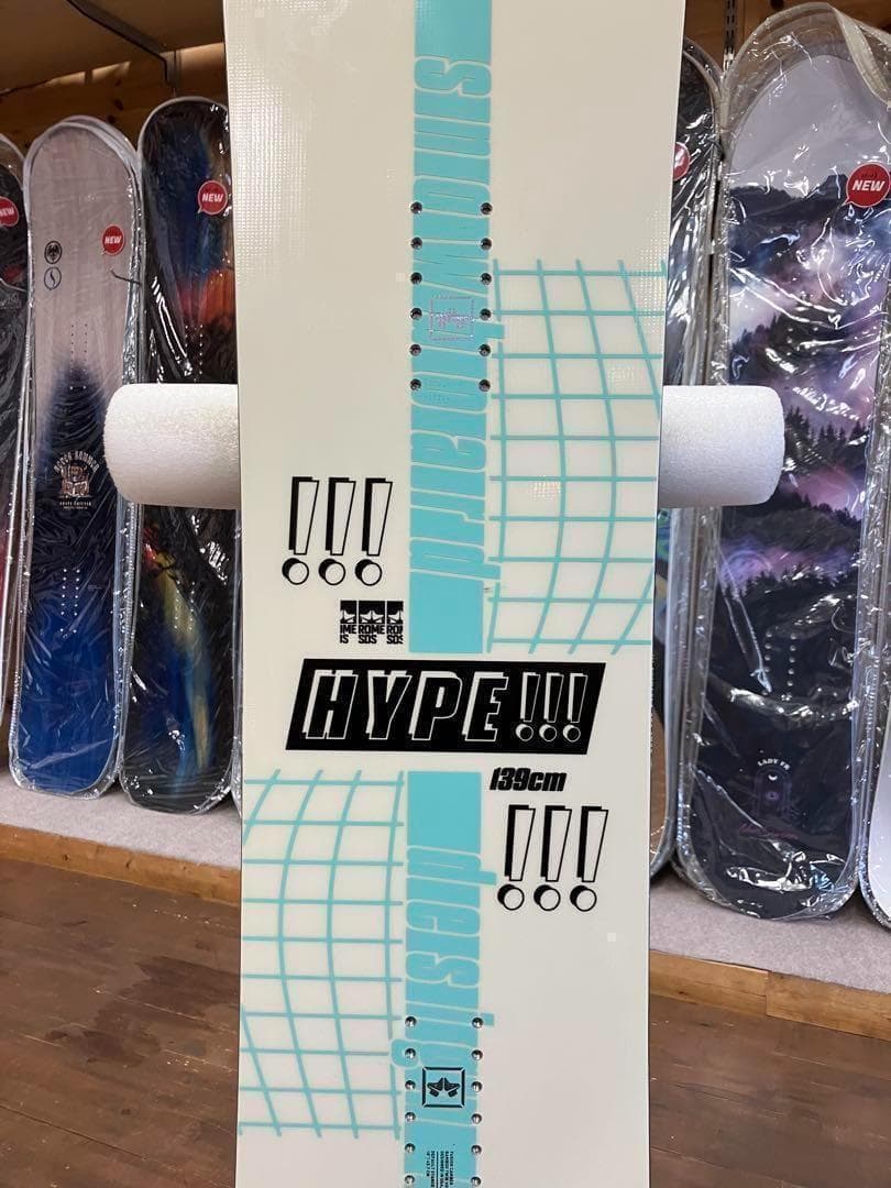 【中古】ROME HYPE!　139cm　スノーボード　ローム