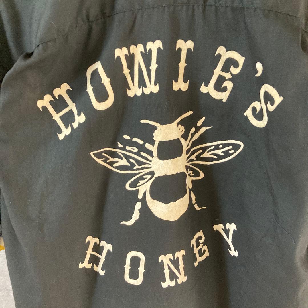 80sHILTON USA製 HOWIE'S HONEYボウリングシャツMサイズ