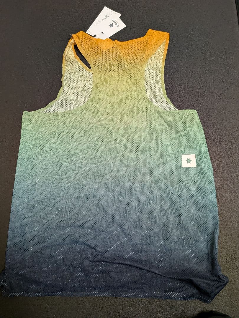 SAYSKY メッシュノースリーブタンクトップ