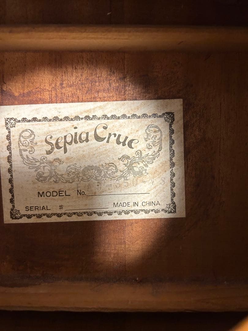 Sepia Crue EAN-350-NS エレアコ アコースティックギター