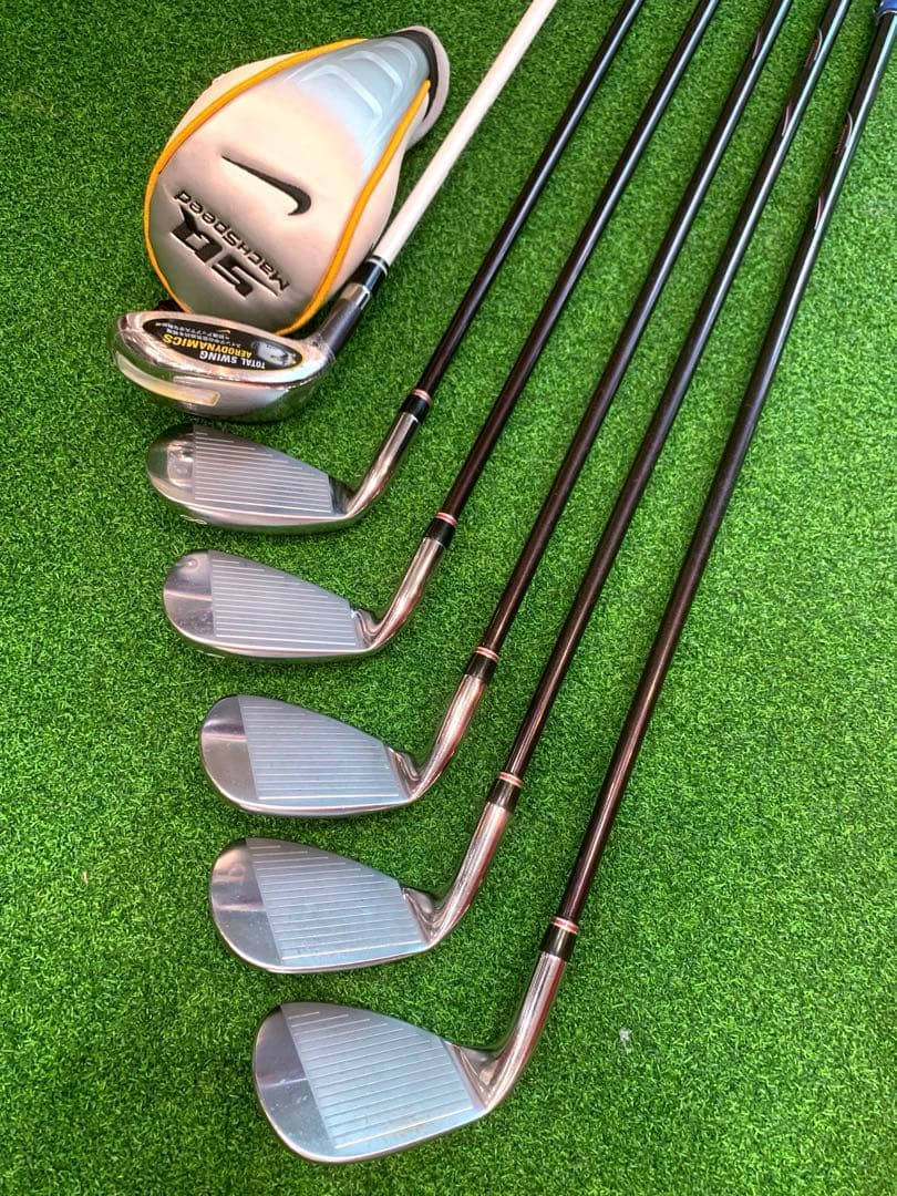 良品　ブリヂストン　ファイズ　レディースアイアンセット　未使用/ナイキ　5ut