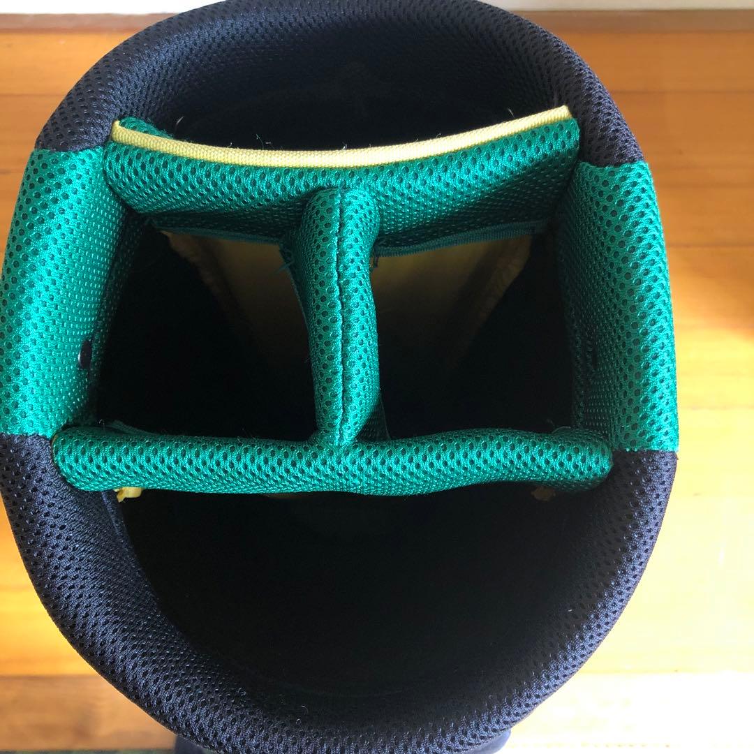 ナイキ NIKE キャディバック ゴルフバッグ グリーン フード付き