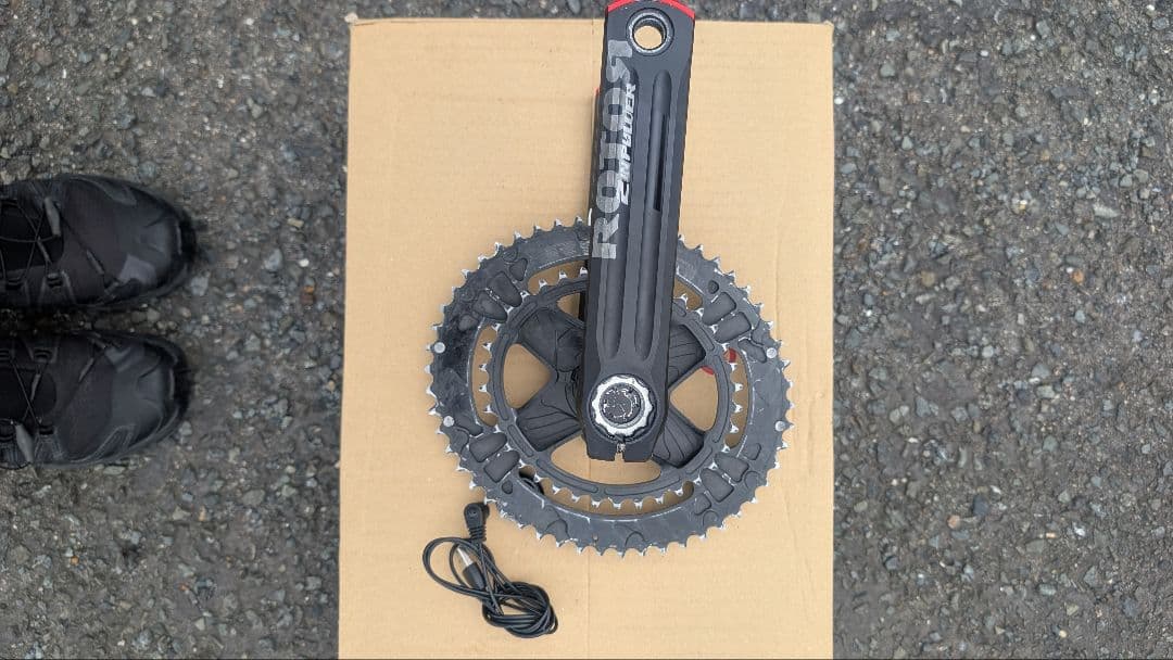 ROTOR 2INPOWER 170mm パワーメータークランクセット　楕円