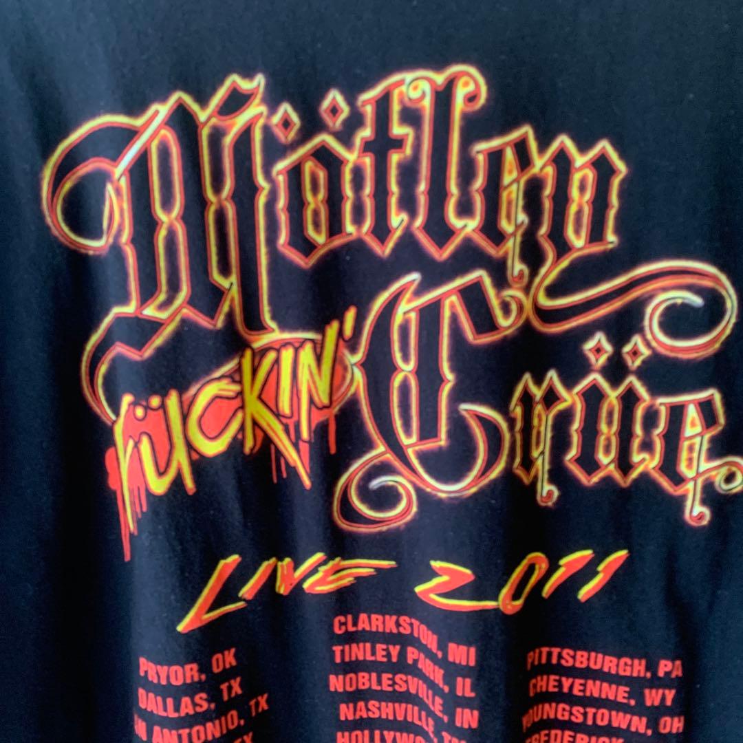 Mötley Crüe ライブTシャツ 2011年