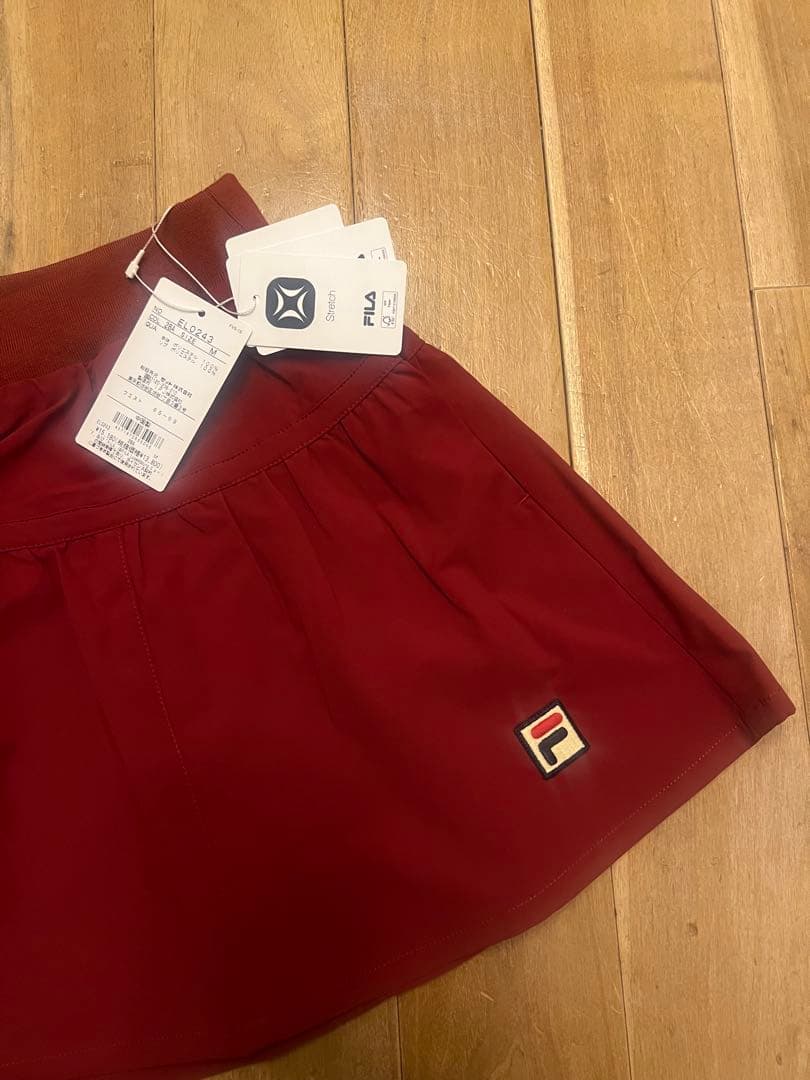 新品　フィラ FILA テニスウェア レディス スコート EL0243 Mサイズ
