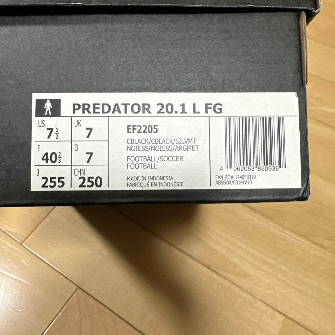 adidas PREDATOR FG 25.5cm 新品