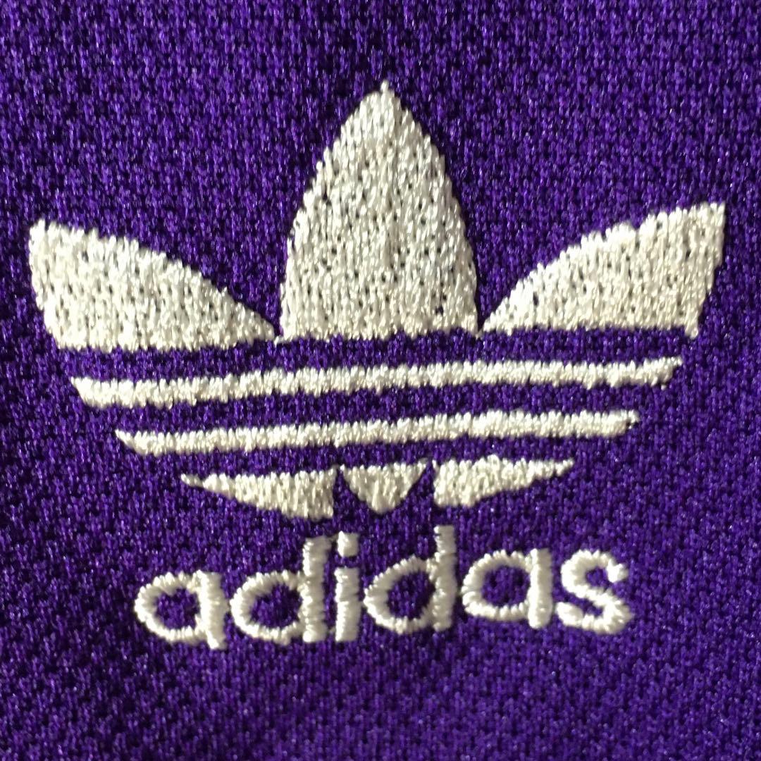 【個性派古着】アディダス　ジャージ上下　セットアップ　メッシュ素材　デサント　M