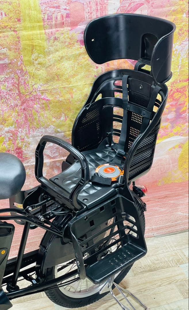 ZK3715 電動自転車 パナソニック ギュット 子供乗せ 20インチ 送料無料