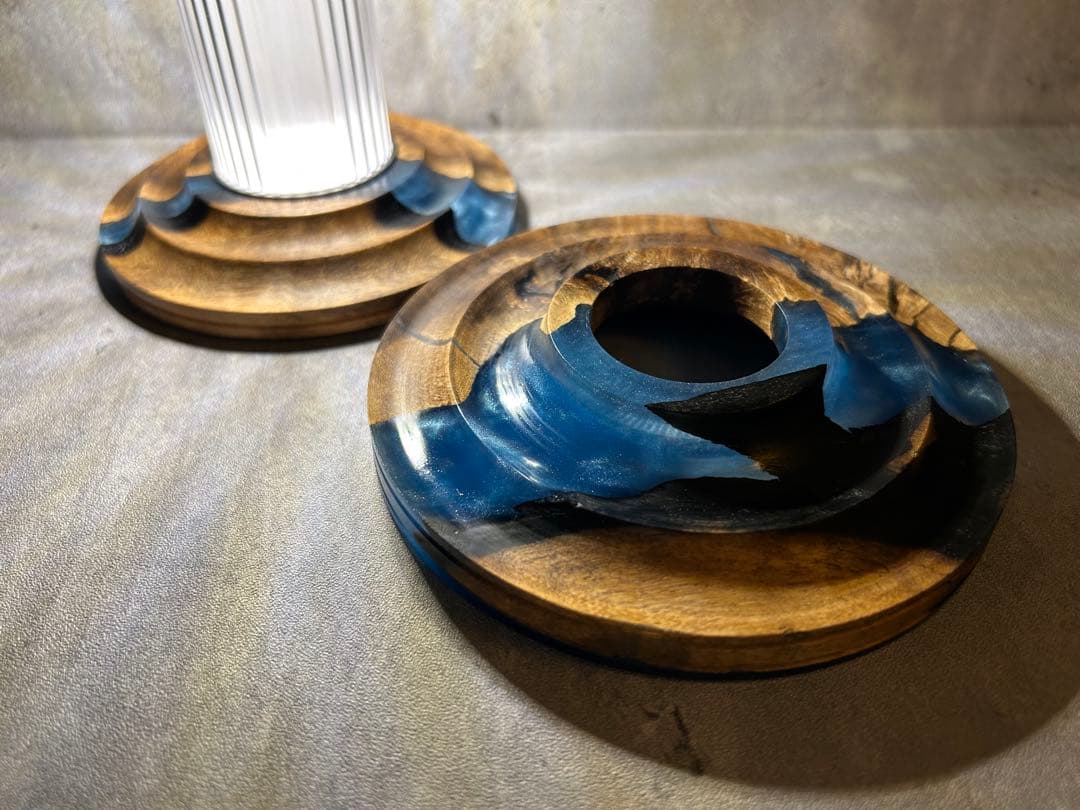 【38灯用】シェード & ベース SET / KUROGAKI × RESIN