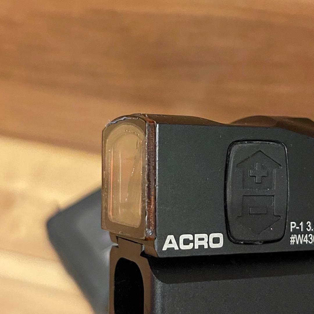 Holy warrior ACRO P1 ブラック レプリカ ドットサイト P2